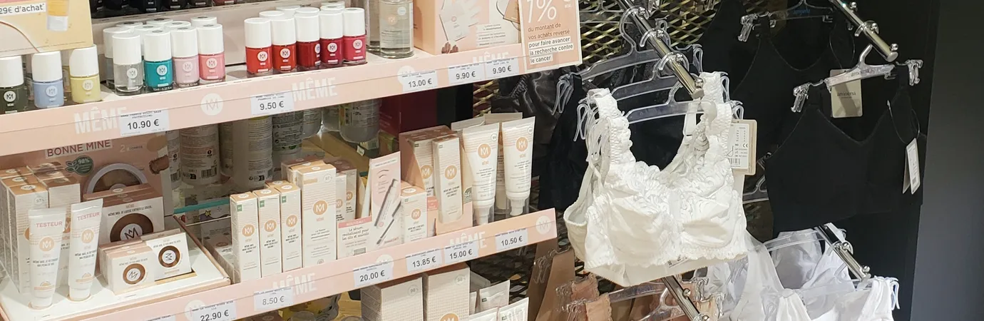 Votre suivi cancer, protheses mamaires et lingerie Amoena et protheses capillaires Les Franjynes