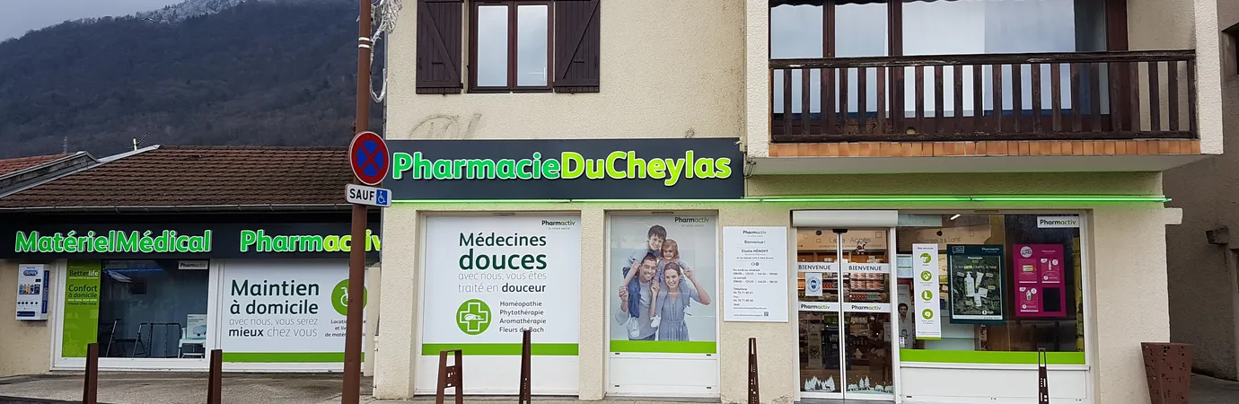 Bienvenue à la Pharmacie du Cheylas, une équipe à votre écoute pour votre santé